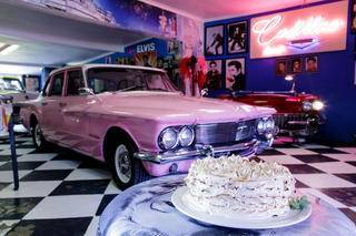 marilyns 60s diner small town big surprise vintage car display